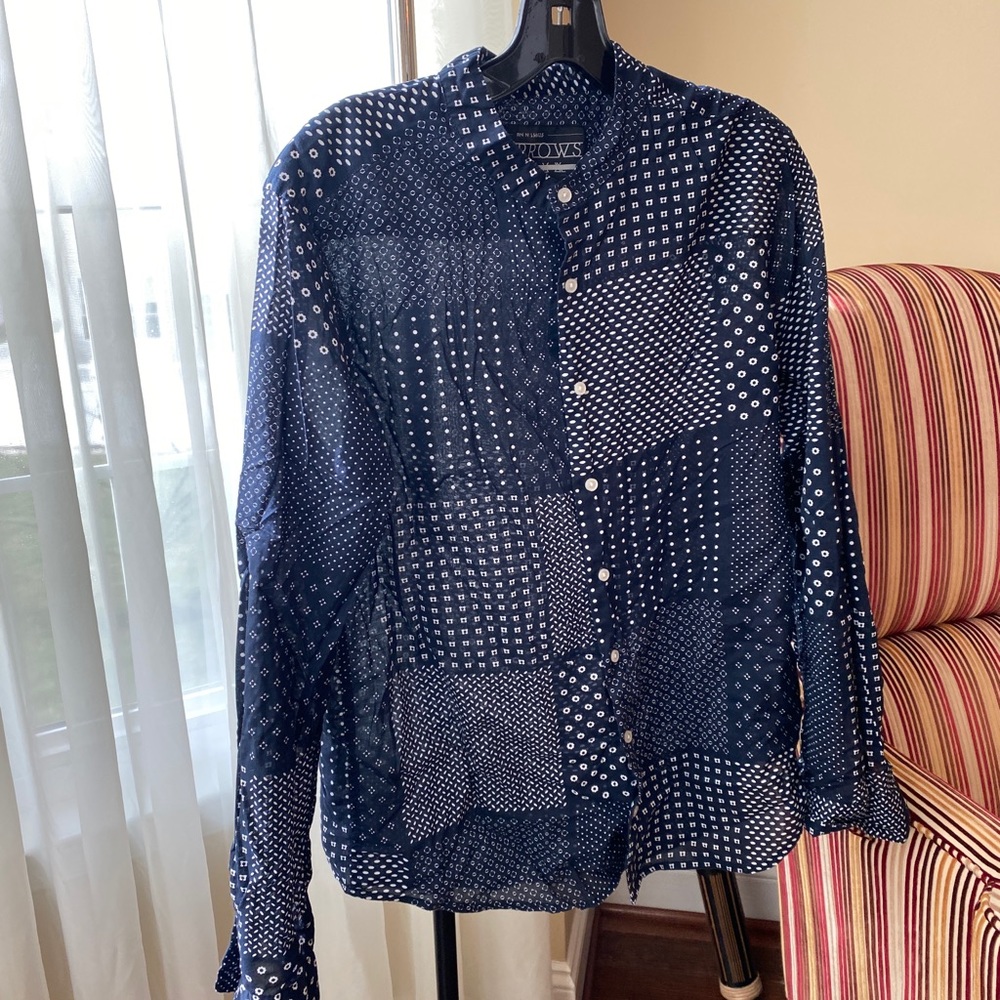 The Narrows men button down shirt